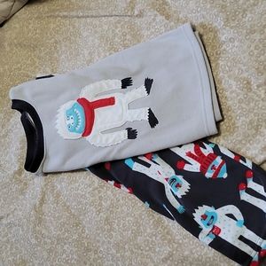 Abominable snowman jammies